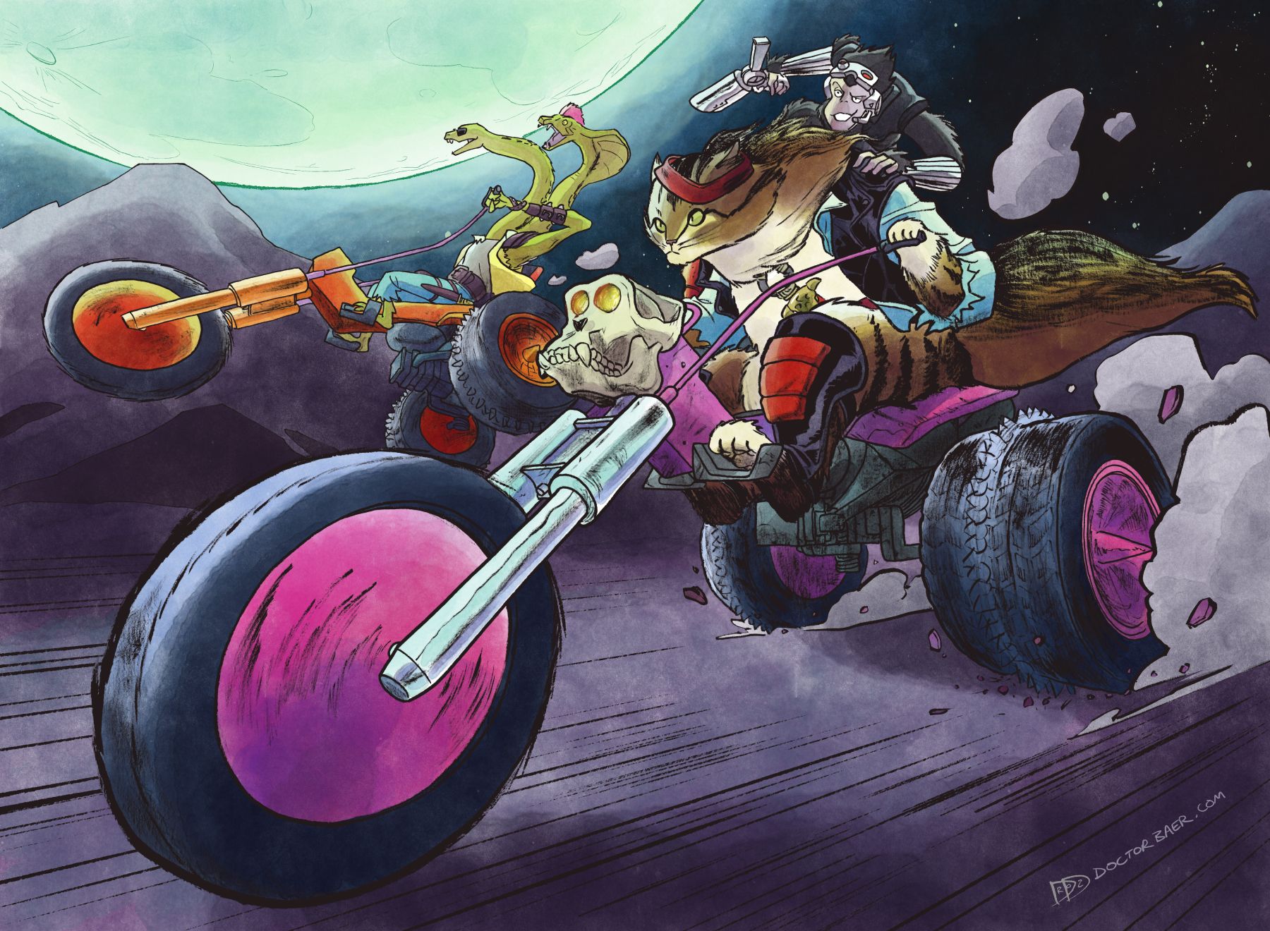Mercenaries on the Move