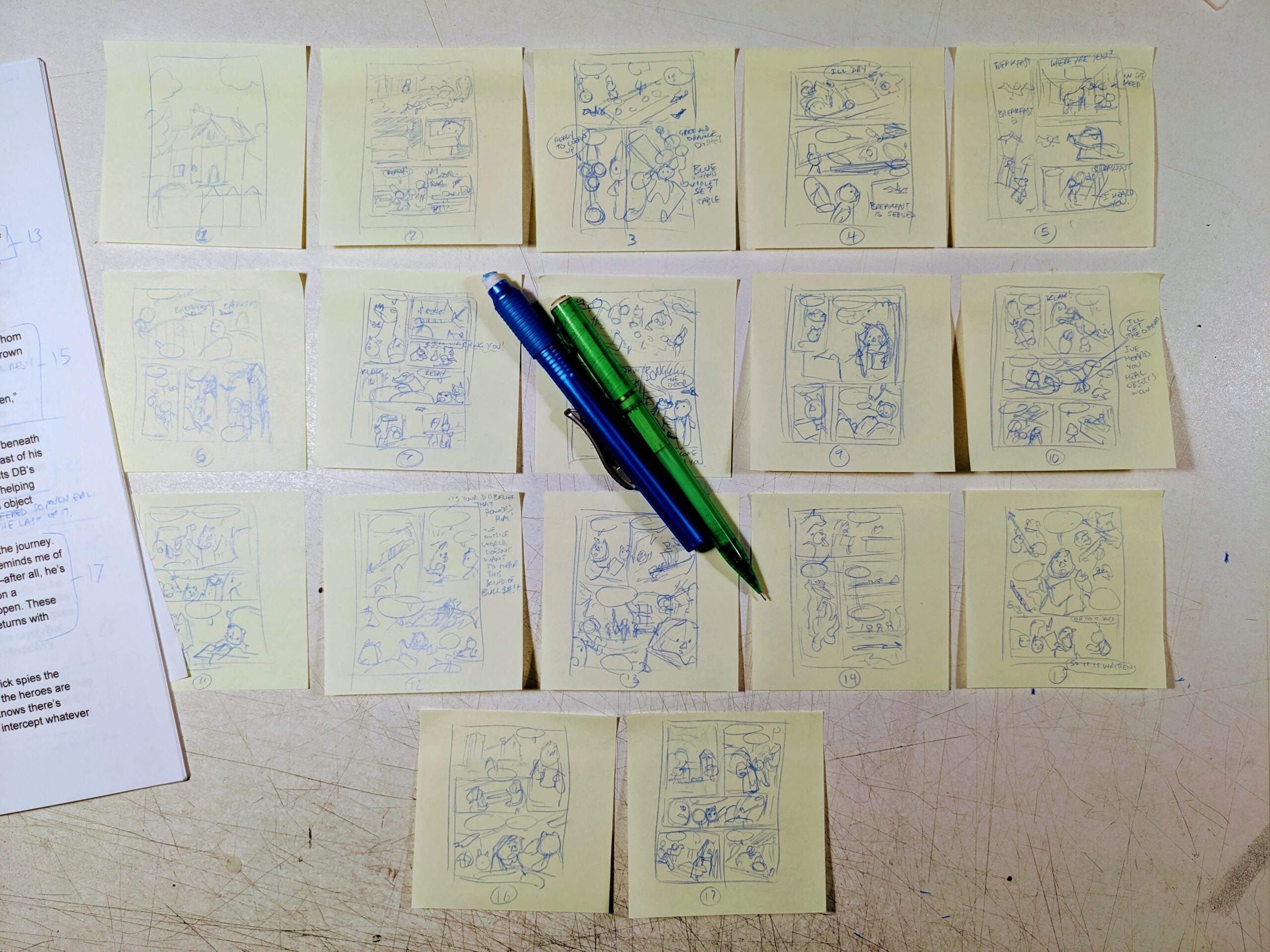 Doctor Baer Thumbnails are Underway